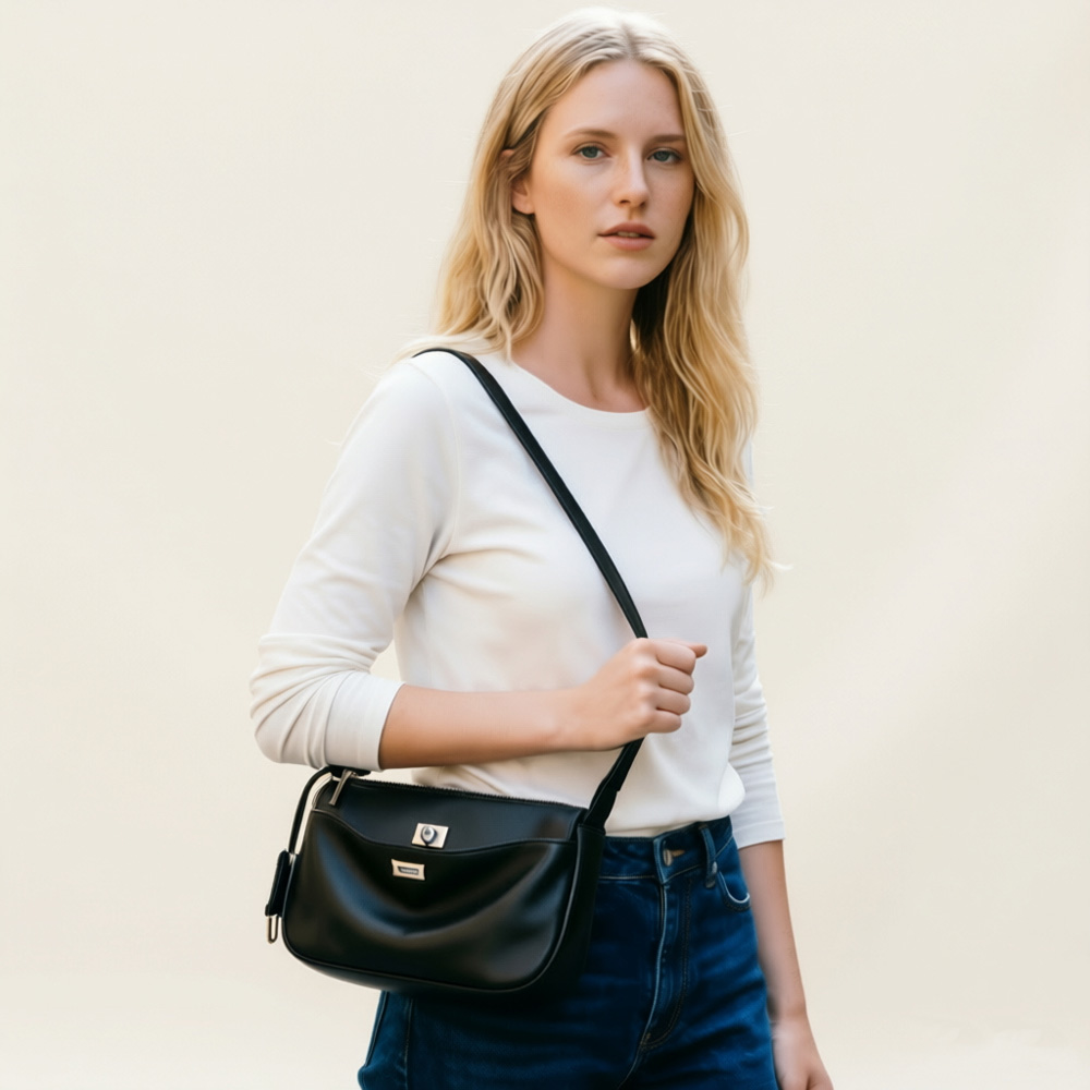 Luxury Bags News - 2026 กระเป๋าสะพายข้างแฟชั่นสำหรับผู้หญิงรุ่นใหม่ – กระเป๋าสะพายไหล่หนังแยกส่วนพร้อมหูหิ้วด้านบน สไตล์ดีไซเนอร์สุดหรู