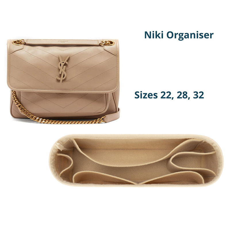 Luxury Designer Bags Ysl - กระเป๋า Organizer สำหรับ NIKI 22 28