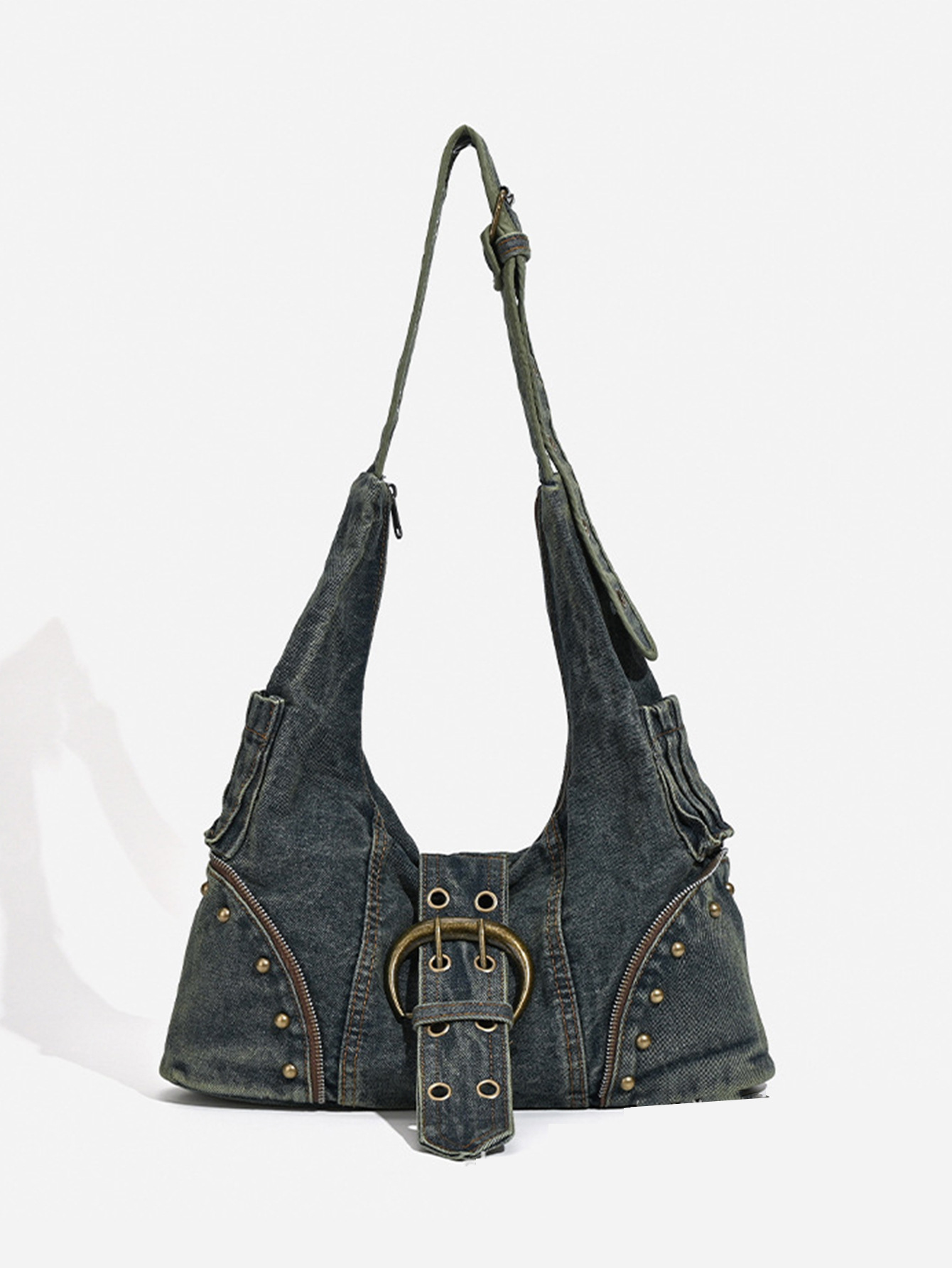 Luxury Bags News - กระเป๋าผ้าเดนิมใหม่ กระเป๋าโท้ตเมลลาร์ด แฟชั่น Y2K กระเป๋าใต้วงแขนสุดหรูสำหรับผู้หญิง กระเป๋าสะพายไหล่วินเทจ