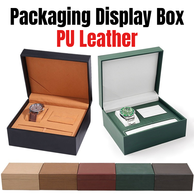 Luxury Bags List - กล่องใส่เครื่องประดับและกระดุมข้อมือหนัง PU หรูหรา กล่องใส่นาฬิกา กล่องใส่ปากกา ชุดของขวัญระดับไฮเอนด์
