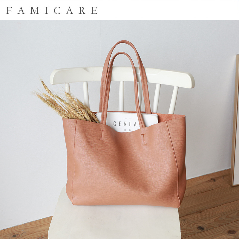 Luxury Bags For Kids - ผู้หญิงกระเป๋าถือหรูหราของแท้กระเป๋าถือสตรีหนังนุ่ม First Layer Cowhide สะพายหนังกระเป๋าสำหรับเพื่อนร่วมงานหญิง