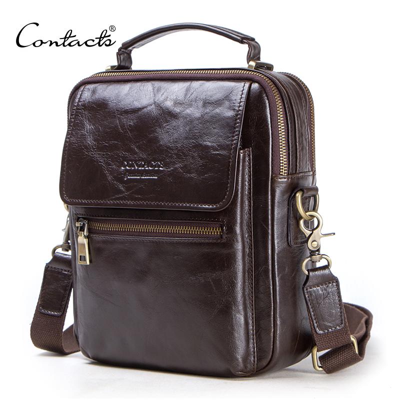 Luxury Bags News - ติดต่อของใหม่ของแท้กระเป๋าหนังผู้ชายลําลองไหล่กระเป๋าชายกระเป๋าแบรนด์หรูกระเป๋า crossbody สําหรับ 9.7 