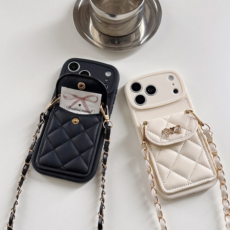 เคสกระเป๋าสตางค์แบบควิลท์สำหรั - Chain Crossbody Quilted บทวิจารณ์และราคา