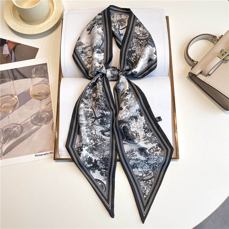 ผ้าพันคอไหมพรมยาวหรูหรา ผ้าคาด - Luxury Bags Online บทวิจารณ์และราคา
