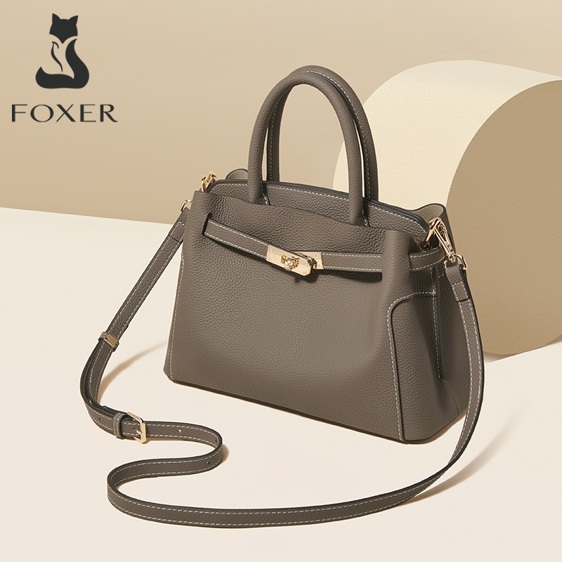 FOXER กระเป๋าถือสตรีหนังแท้กระ - Luxury Bags For Kids บทวิจารณ์และราคา
