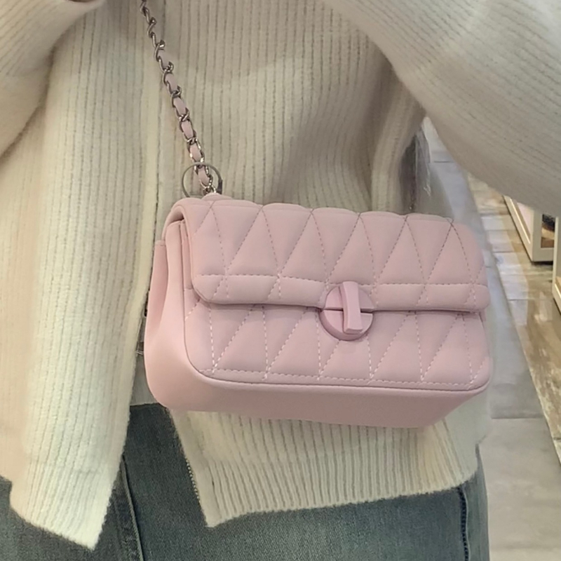 สินค้าใหม่ 2026 กระเป๋าสะพายข้ - Chain Crossbody Quilted บทวิจารณ์และราคา
