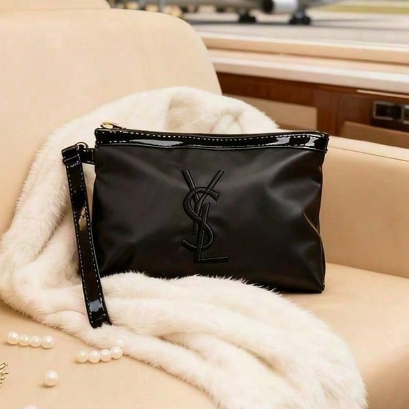 กระเป๋าเครื่องสำอาง YSL Classi - Luxury Designer Bags Ysl บทวิจารณ์และราคา