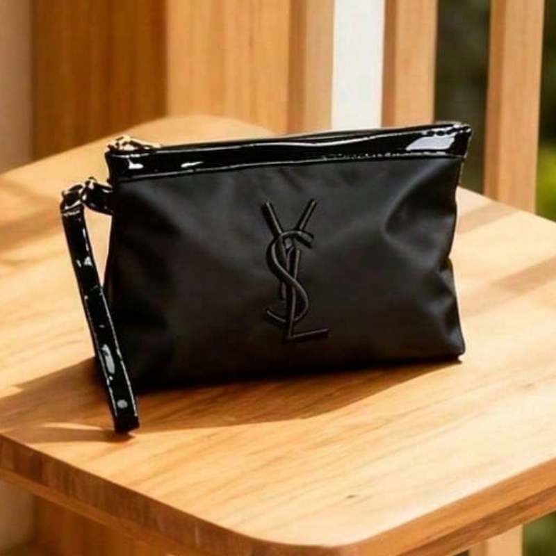 กระเป๋าเครื่องสำอาง YSL Classi - Luxury Designer Bags Ysl บทวิจารณ์และราคา
