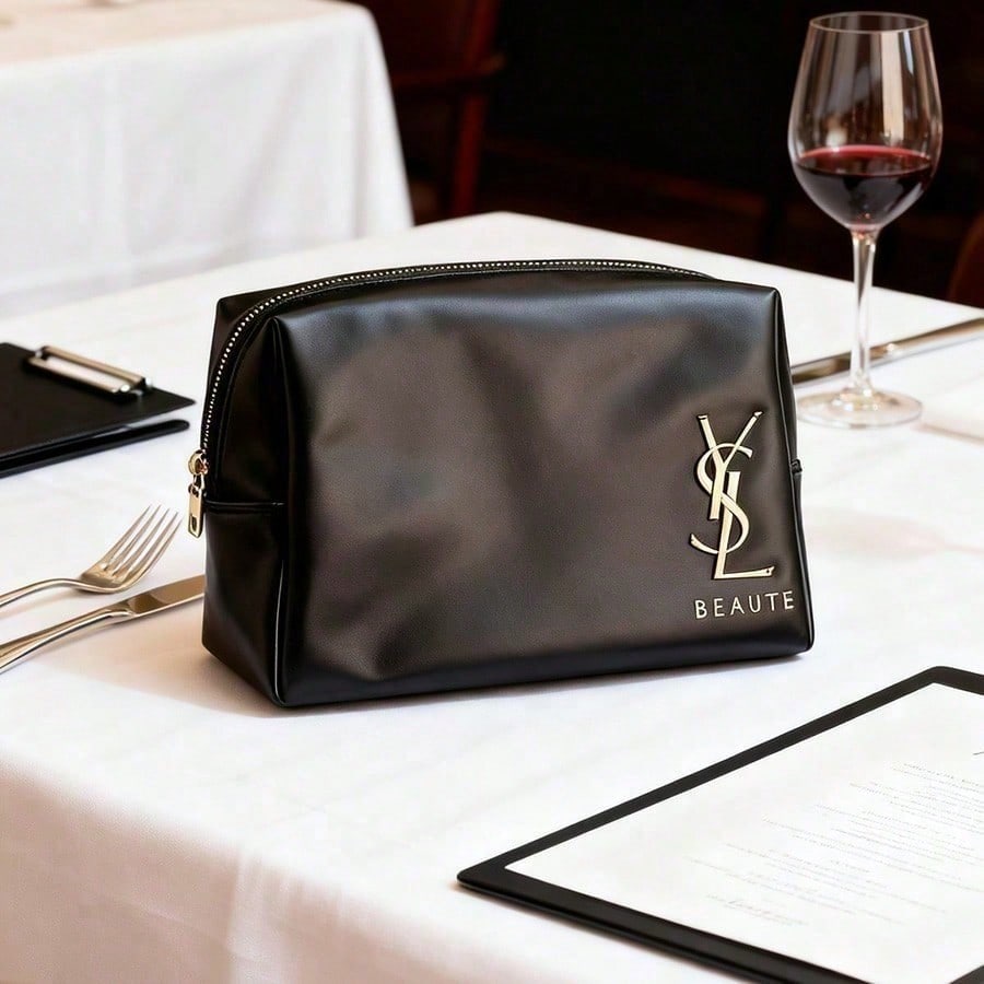 กระเป๋าเครื่องสำอางสีดำคลาสสิก - Luxury Designer Bags Ysl บทวิจารณ์และราคา