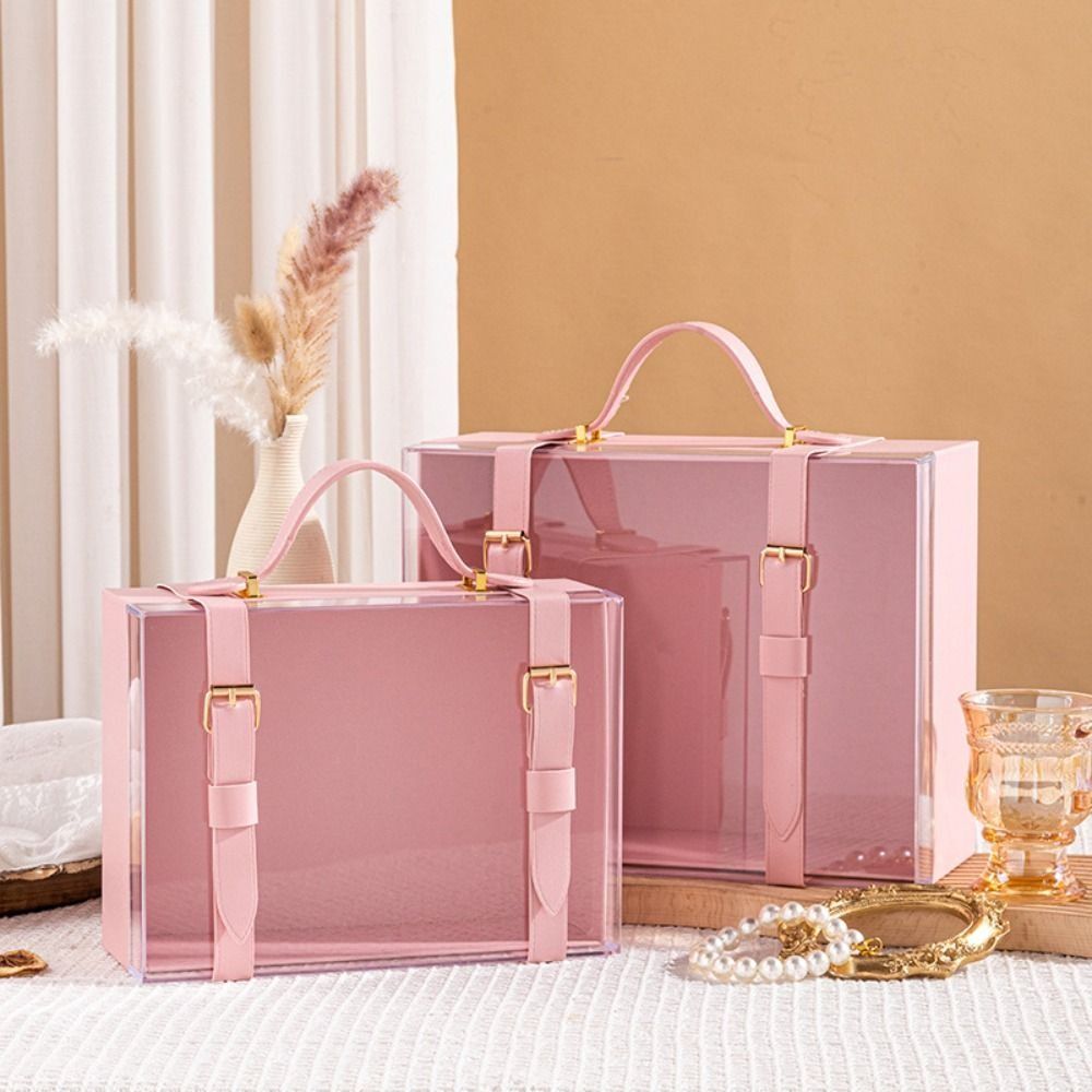 หรูหราโปร่งใสของขวัญกล่องอะคริ - Luxury Bags List บทวิจารณ์และราคา