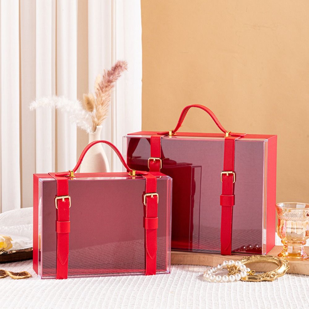 หรูหราโปร่งใสของขวัญกล่องอะคริ - Luxury Bags List บทวิจารณ์และราคา