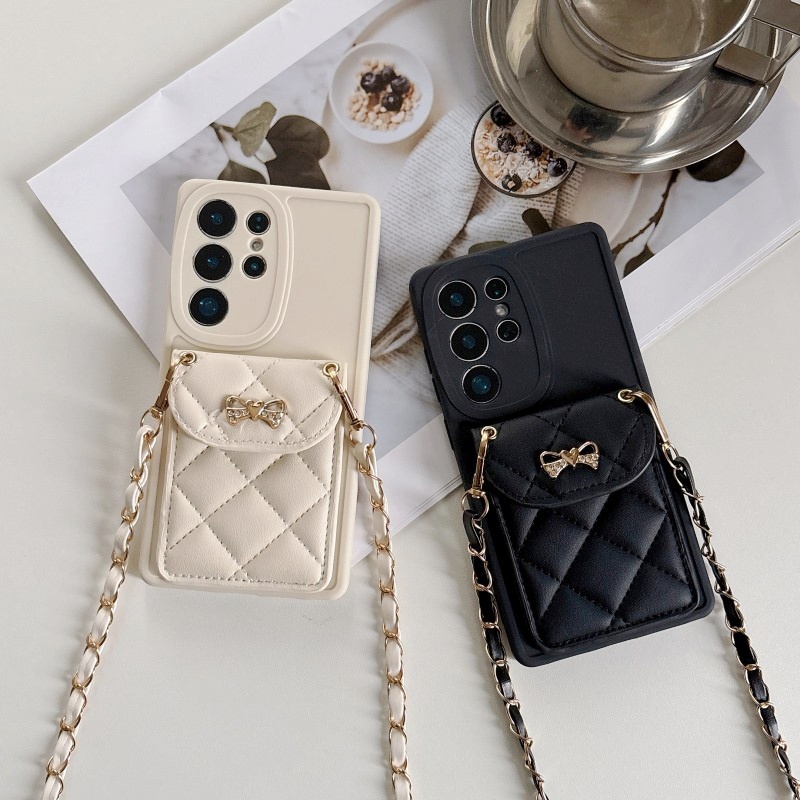 เคสกระเป๋าสตางค์แบบควิลท์สำหรั - Chain Crossbody Quilted บทวิจารณ์และราคา