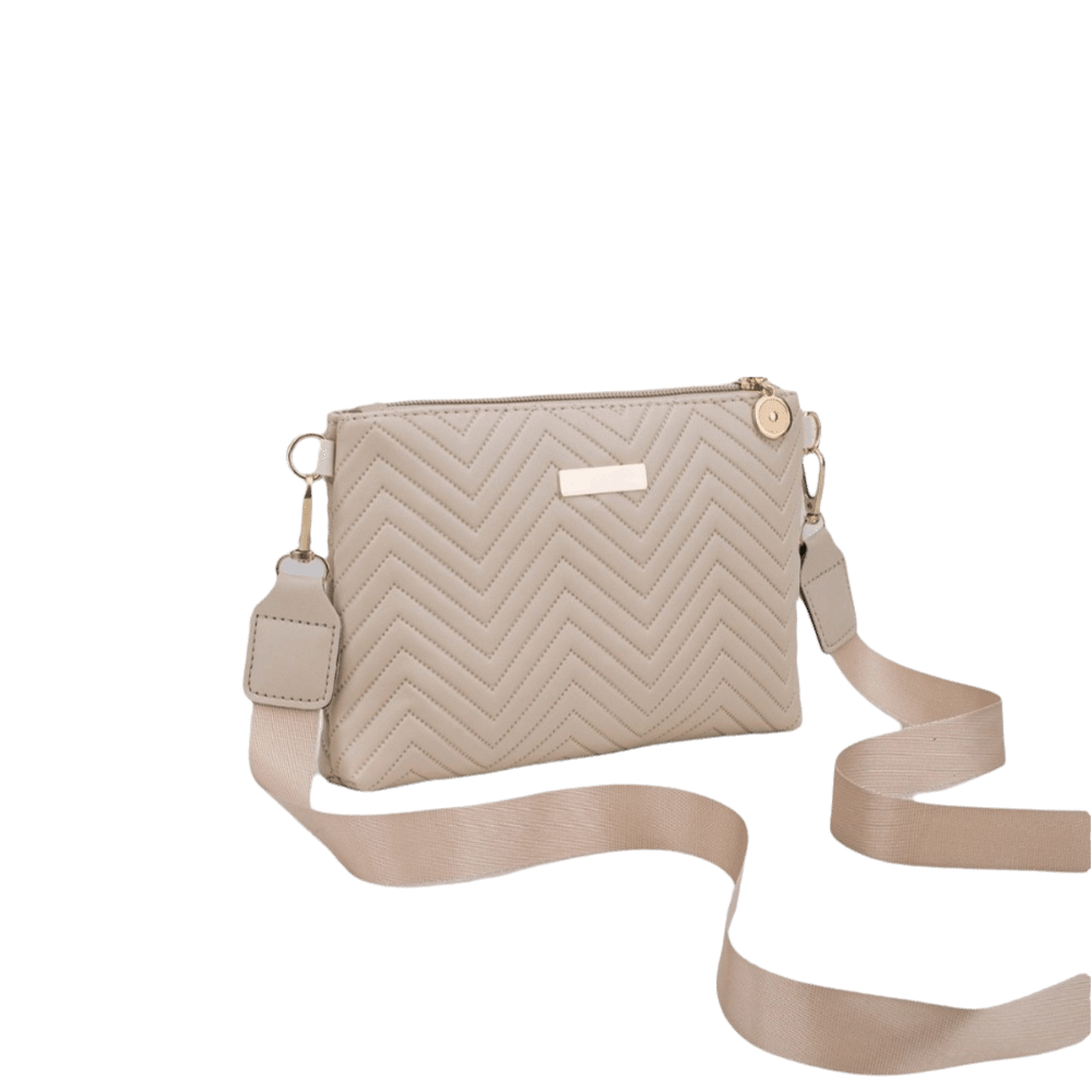 กระเป๋าสะพายข้างแบบควิลท์ลายคล - Chain Crossbody Quilted บทวิจารณ์และราคา