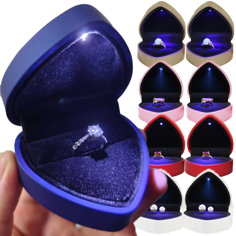 กล่องใส่แหวน LED ดีไซน์สร้างสร - Luxury Bags List บทวิจารณ์และราคา