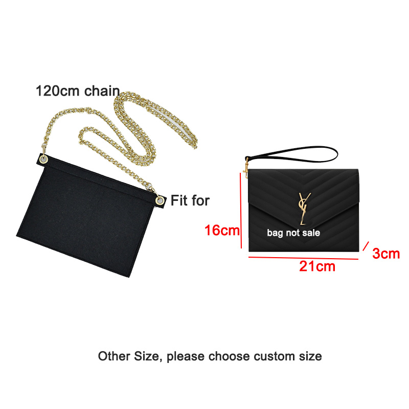 ชุดแปลงเหมาะสำหรับกระเป๋าคลัทช - Luxury Designer Bags Ysl บทวิจารณ์และราคา