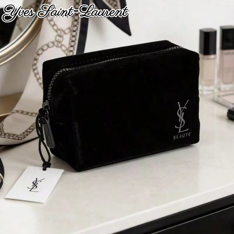 กระเป๋าเก็บเครื่องสำอางลายพิมพ - Luxury Designer Bags Ysl บทวิจารณ์และราคา