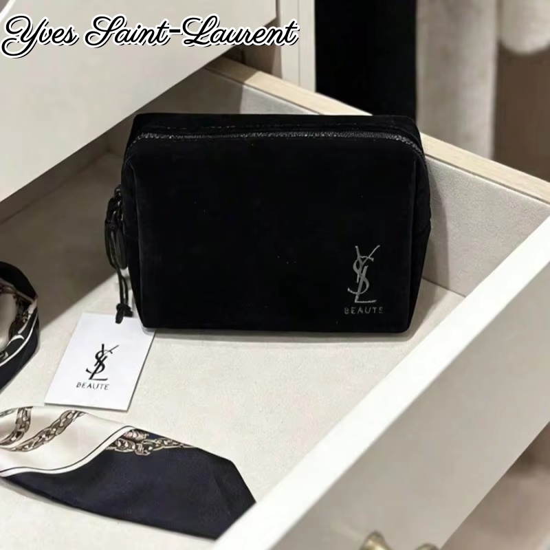 กระเป๋าเก็บเครื่องสำอางลายพิมพ - Luxury Designer Bags Ysl บทวิจารณ์และราคา