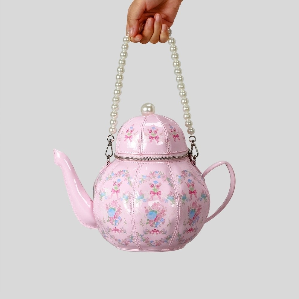กระเป๋าถือดีไซน์กาน้ำชาหนัง PU - Luxury Bags For Kids บทวิจารณ์และราคา